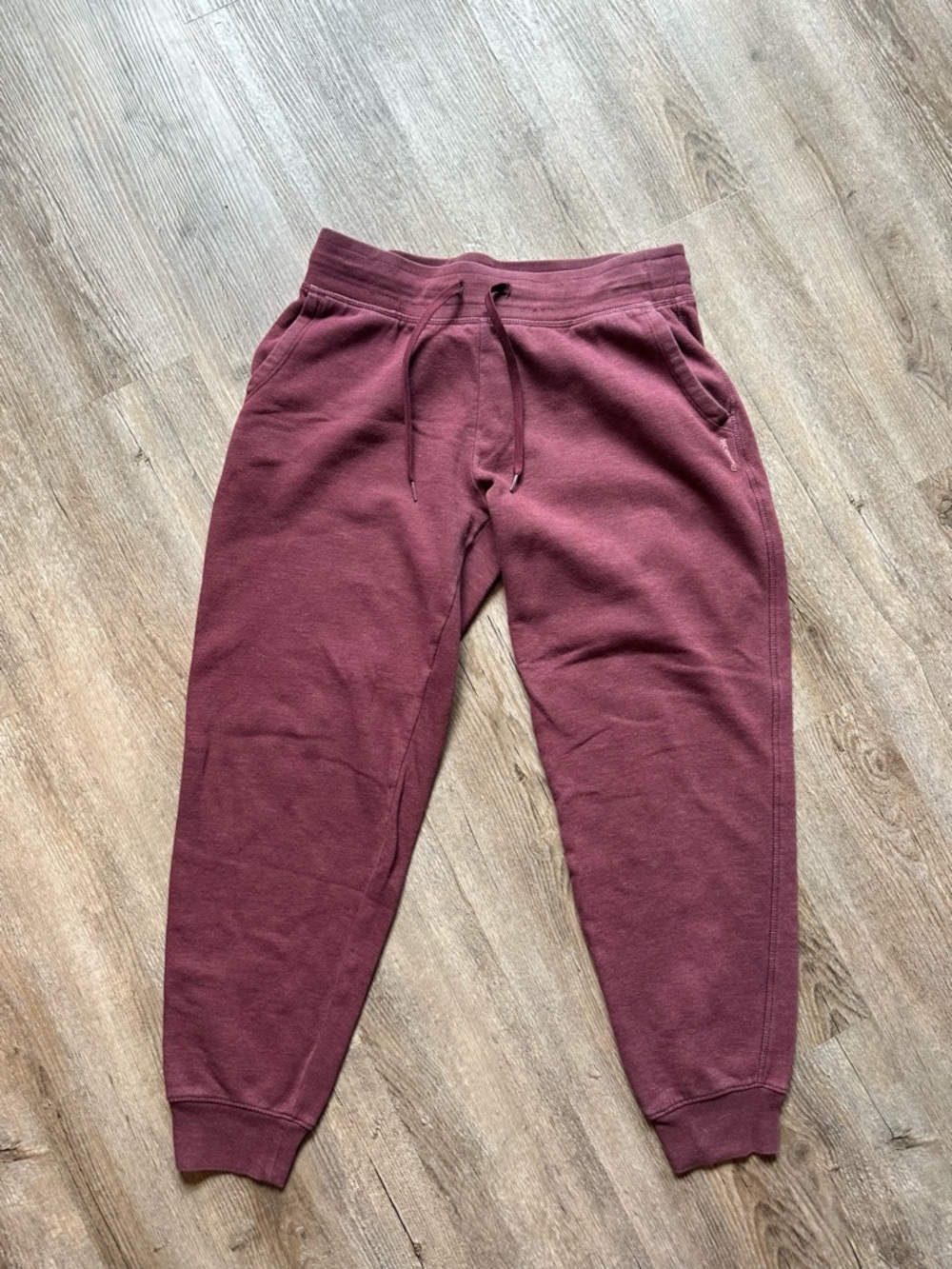 Reebok Maroon Jogger Sweatpants